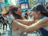 キャットファイト　26年06月26日　岐阜県　オリジナル　1本から購入OK　#キャットファイト　#路上喧嘩　#女の喧嘩　　　