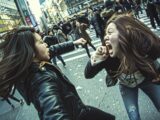 キャットファイト　26年07月25日　鳥取県　オリジナル　1本から購入OK　#キャットファイト　#路上喧嘩　#女の喧嘩　　　
