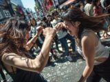 キャットファイト　26年09月05日　高知県　オリジナル　1本から購入OK　#キャットファイト　#路上喧嘩　#女の喧嘩　　　