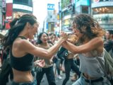 キャットファイト　26年09月18日　秋田県　オリジナル　1本から購入OK　#キャットファイト　#路上喧嘩　#女の喧嘩　　　